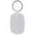 Oval Soft Squeezable Key Tag Promotional Custom Imprinted With Logo- Granite